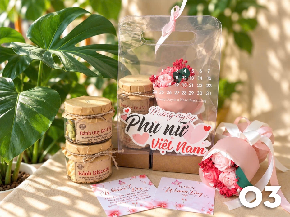 Hộp quà tặng ngày 20 tháng 10 và 20 tháng 11 năm 2006 mã số 03